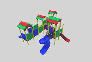 Детский игровой комплекс Алтын Сарай
